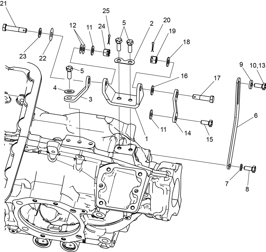 Alternator Mounting and Attaching Parts