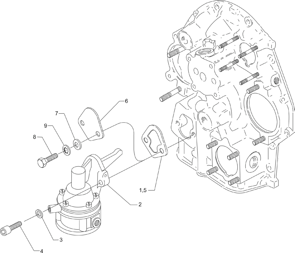 Fuel Pump Assembly and Attaching Parts