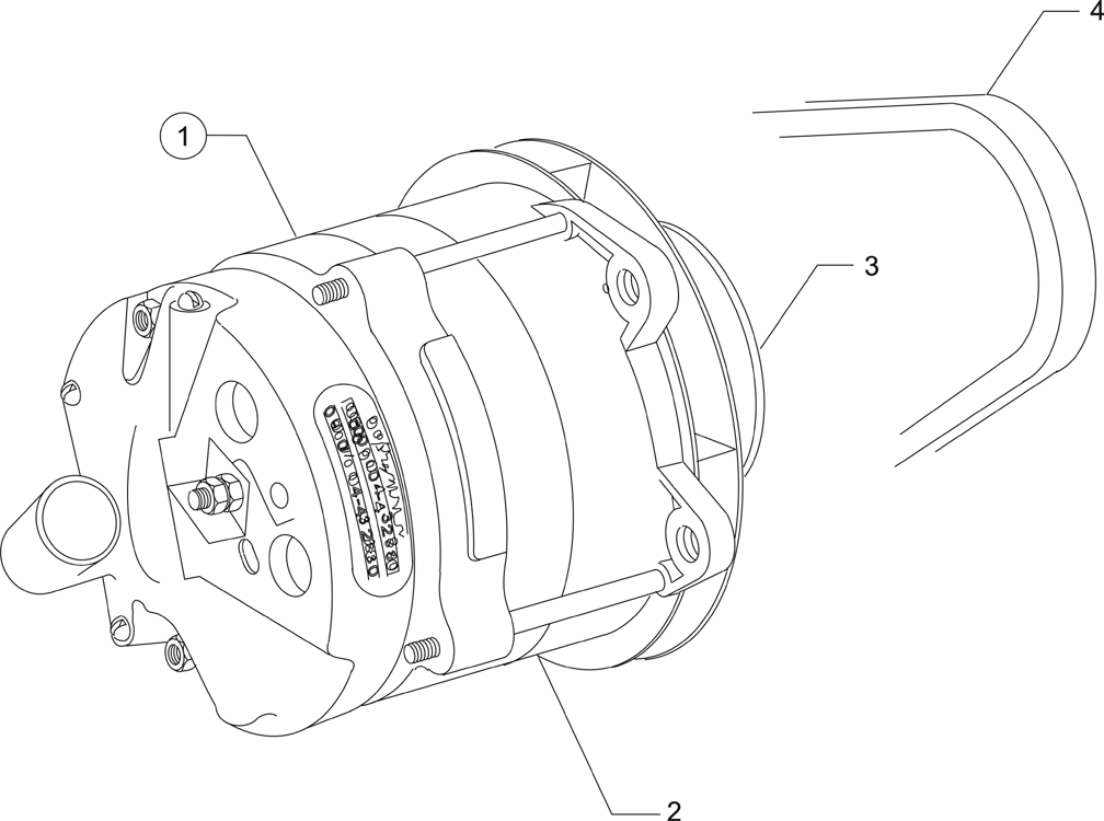 Alternator Assembly and Belt